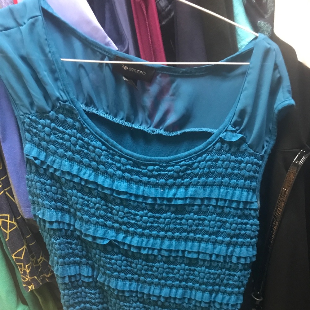 Teal top XL